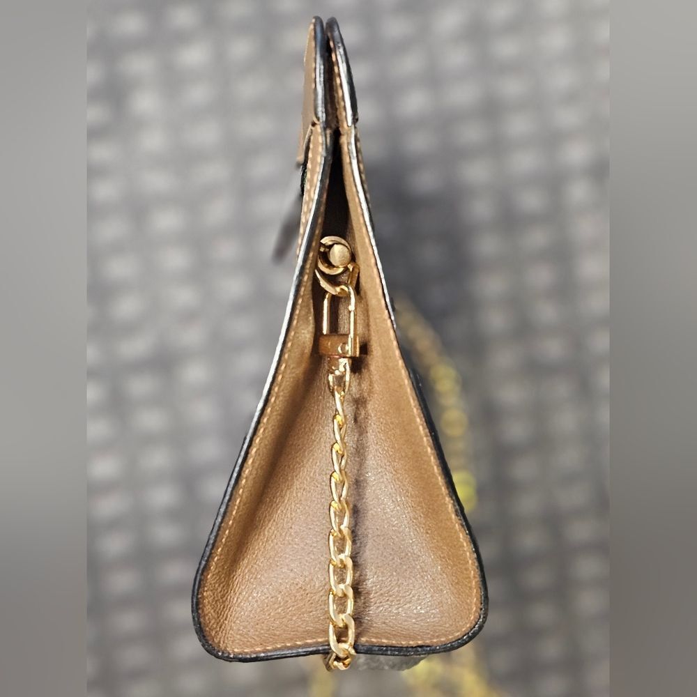 Gucci Tan and Brown GG Crossbody Bag with Red and Green Accent - Picture 11 of 16